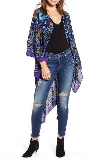 Women's Free People Magic Dance Kimono, Size - Purple
