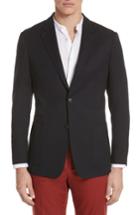 Men's Z Zegna Techmerino(tm) Wash & Go Classic Fit Wool Blazer Us / 48 Eur - Blue