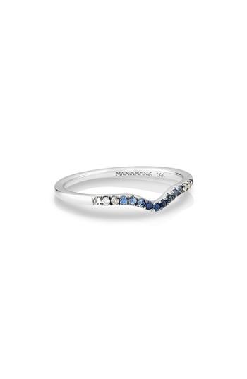 Women's Maniamania Unity Gradient Sapphire Band Ring