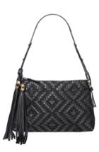 Eric Javits Kamela Woven Water Resistant Tote - Black