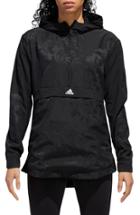 Women's Pam & Gela Drawstring Crop Hoodie - White