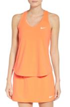 Women's Nike 'pure' Dri-fit Racerback Tank - Orange