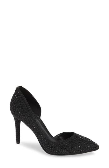 Women's Michael Michael Kors Lucile Flex Pump .5 M - Black