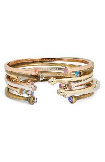 Women's Kendra Scott 'kriss' Station Bangles (set Of 8)