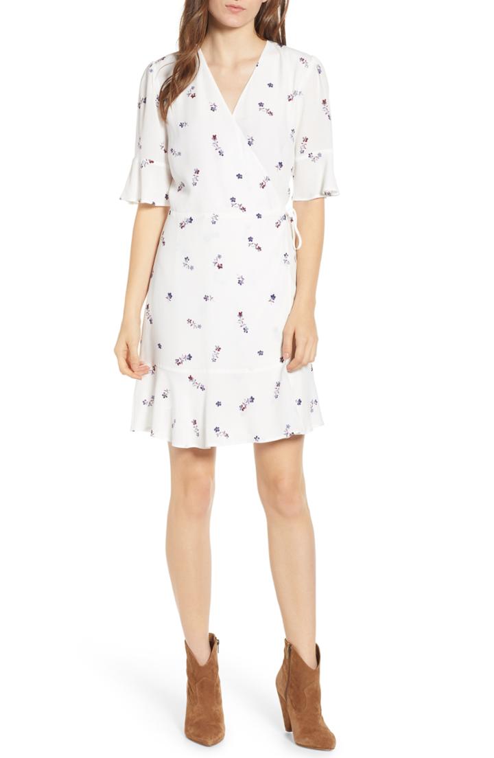 Women's Rails Aimee Wrap Dress - White