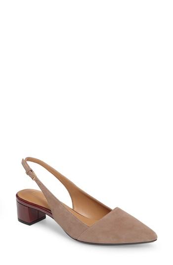 Women's Calvin Klein Galinda Slingback Pump M - Beige