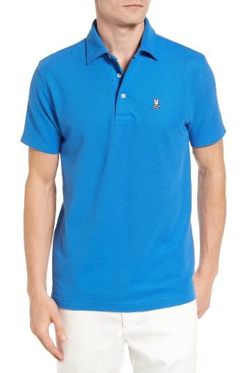 Men's Psycho Bunny Ambleside Polo (s) - Blue