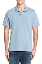 Men's Victorinox Swiss Army Classic Stretch Pique Polo - Blue