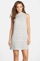 Women's Bb Dakota Print High Neck Shift Dress