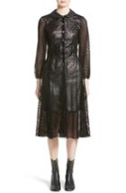 Women's Junya Watanabe Net Overlay Shirtdress