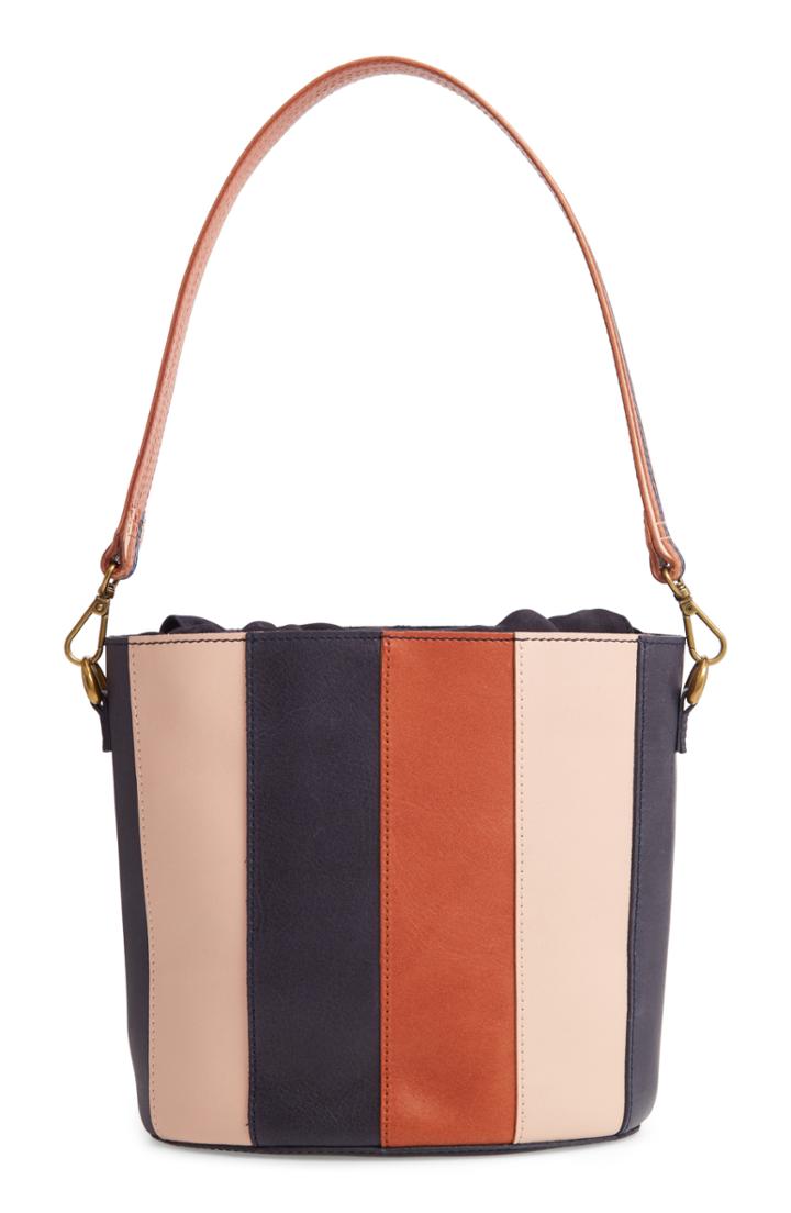 Madewell The Eaton Two-in-one Leather Shoulder Bag - Pink
