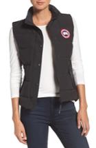 Women's Canada Goose 'freestyle' Slim Fit Down Vest (6-8) - Black (online Only)