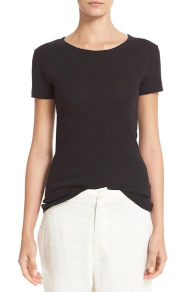 Women's Vince Pima Cotton Tee - Black