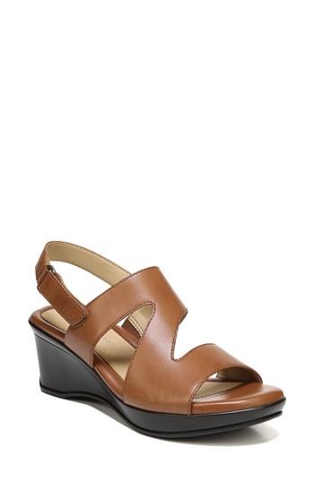 Women's Naturalizer Valerie Wedge Sandal N - Brown