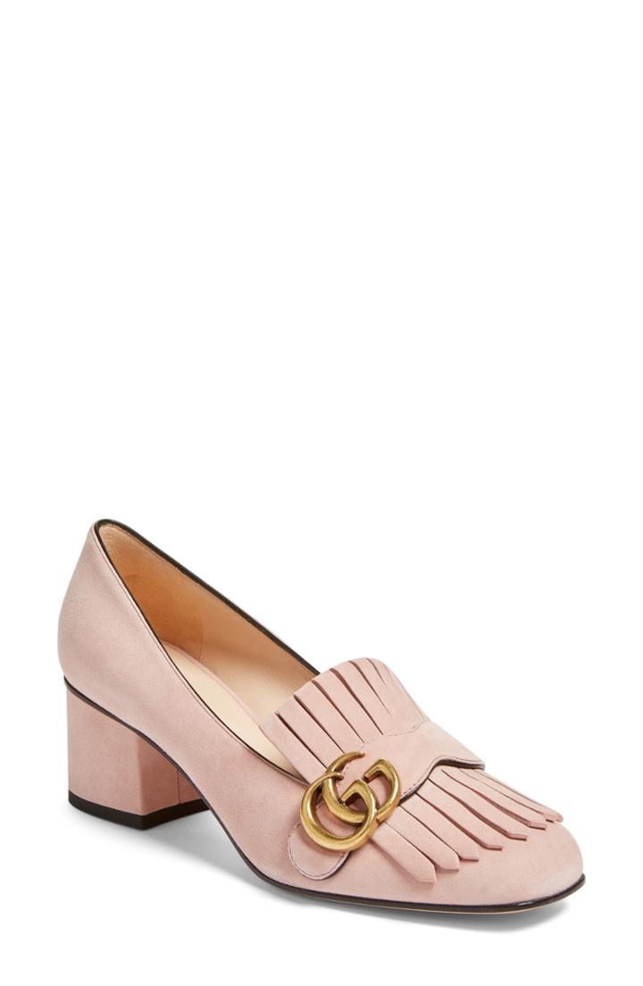 Women's Gucci Gg Marmont Pump Us / 40eu - Pink