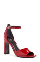 Women's Marc Fisher Ltd Harlin Ankle Strap Sandal .5 M - Black