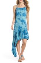 Women's Green Dragon Crystal Forest Clementine Cover-up Dress - Blue