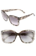 Women's Shades Of Juicy Couture 55mm Square Sunglasses - Havana