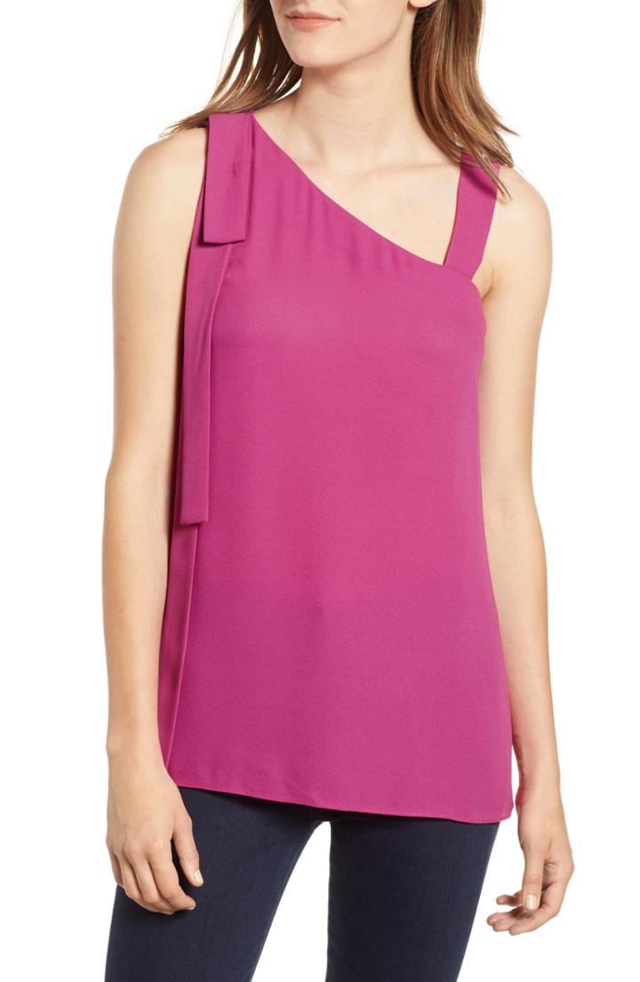 Women's Chelsea28 Asymmetrical Strap Top - Pink