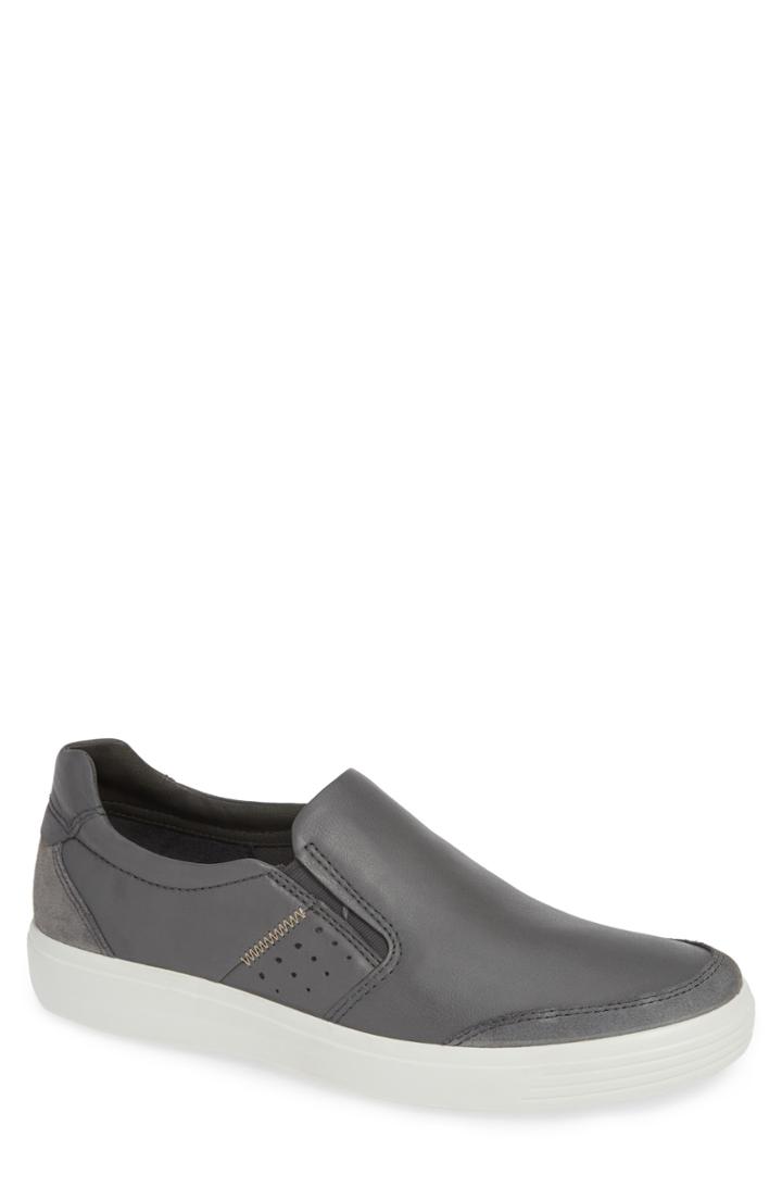 Men's Ecco Soft 7 Relaxed Slip-on -5.5us / 39eu - Grey