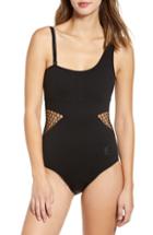 Women's Ivy Park Mesh Panel Convertible Bodysuit
