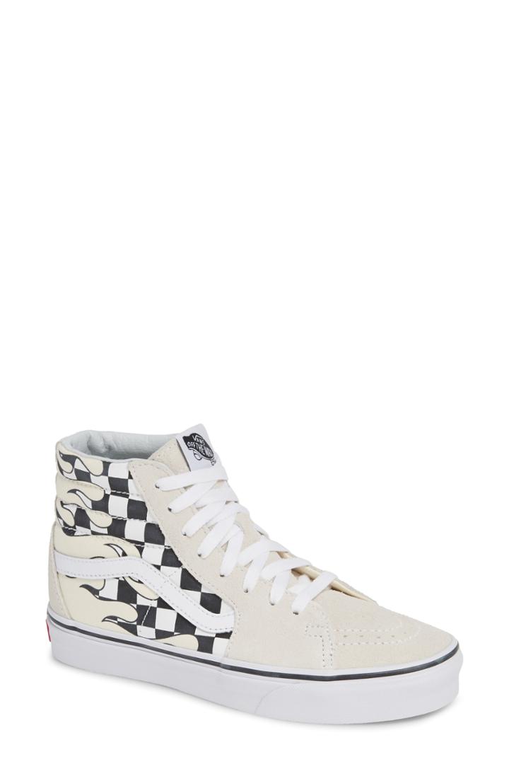 Women's Vans Sk8-hi Checker Sneaker