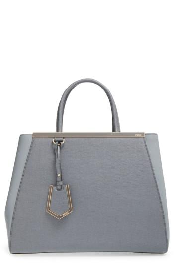 Fendi '2jours Elite' Leather Shopper -