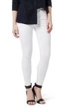 Women's Topshop Leigh Jeans W X 32l (fits Like 27w) - White