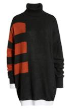 Women's Volcom Cold Stripe Turtleneck Sweater Dress