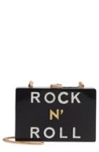 Milly Rock 'n' Rock Box Clutch - Black
