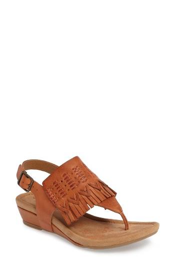 Women's Comfortiva Shayla Sandal M - Orange