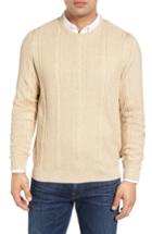 Men's Tommy Bahama Marled Silk Blend Sweater - Brown