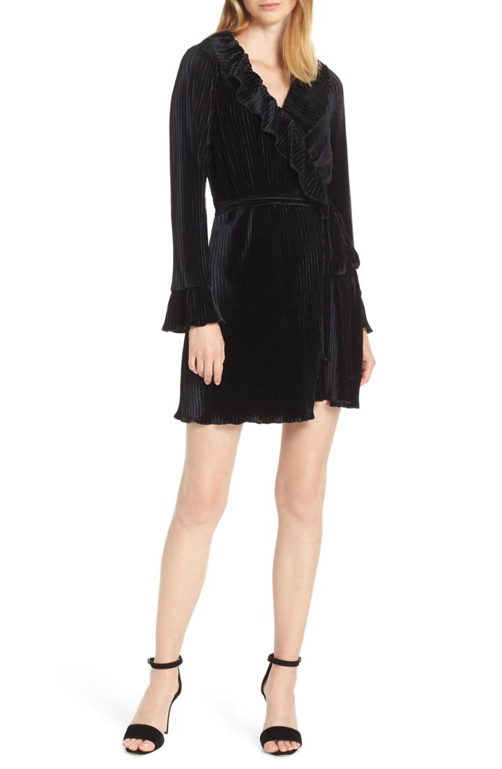 Women's Alex Evenings Capelet Sleeve Sequin Cocktail Sheath