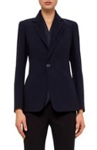 Women's Akris Double Face Wool Blend Jacket