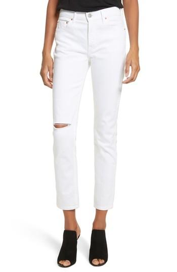 Women's Grlfrnd Naomi High Waist Skinny Jeans - Blue