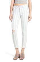 Women's Articles Of Society Carly Stripe Crop Jeans
