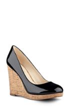Women's Nine West 'halenia' Platform Wedge Pump M - Black
