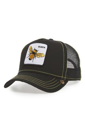 Men's Goorin Brothers Queen Bee Trucker Cap - Black