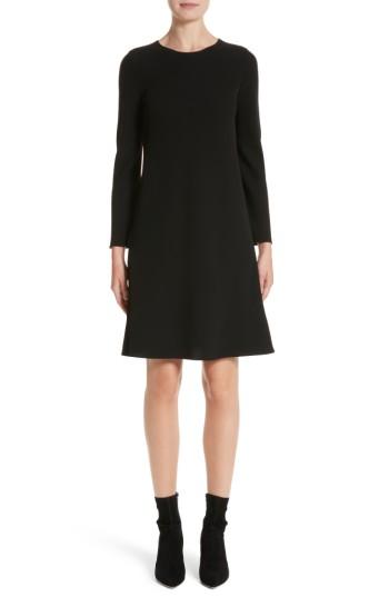 Women's Lafayette 148 New York Kalitta Finesse Crepe Dress - Black