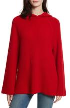 Women's Elizabeth And James Tristan Thermal Cashmere Hoodie - Red