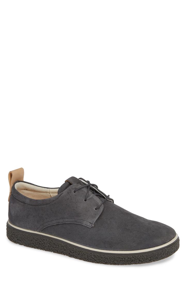 Men's Ecco Crepetray Plain Toe Derby -6.5us / 40eu - Grey