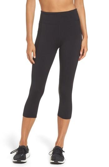 Women's Adidas Perfomer Climalite High Rise Capri Leggings