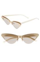 Women's Bonnie Clyde Layer Cake 55mm Cat Eye Sunglasses -