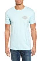 Men's Rip Curl Cast T-shirt, Size - Blue/green