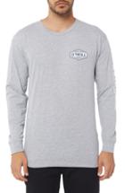 Men's O'neill The Goods Graphic Long Sleeve T-shirt - Grey