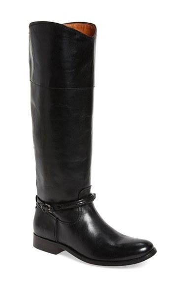 Women's Frye Melissa Seam Boot .5 M - Black