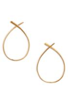 Women's Sterling Forever Delicate Hoop Earrings