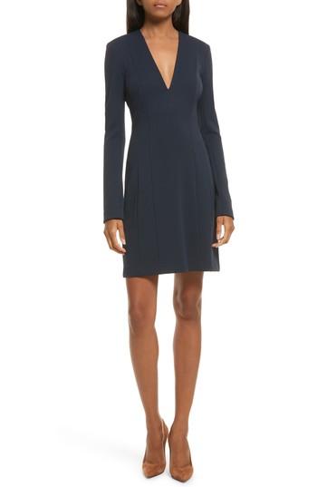 Women's Theory Tuscon Knit A-line Dress - Blue