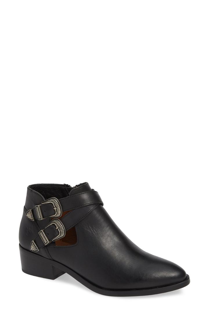 Women's Frye Ray Western Bootie M - Black