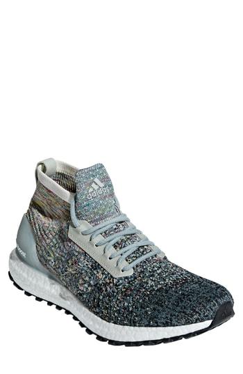 Men's Adidas Ultraboost All Terrain D Running Shoe, Size 5 M - Grey